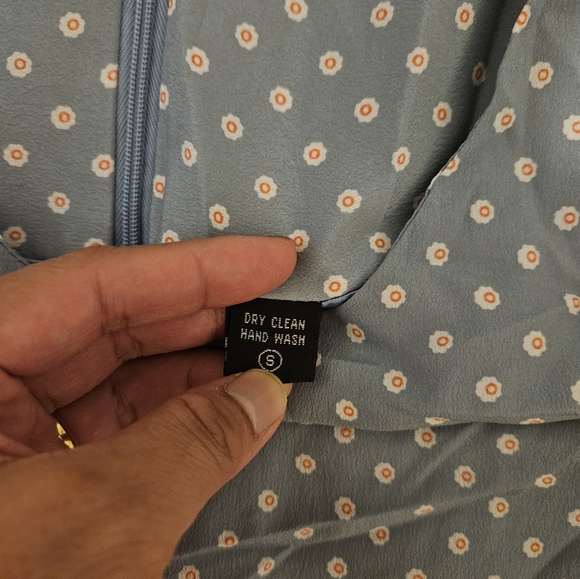 Made in Korea Daisy Bluish-Green Dress - Picture 8 of 10